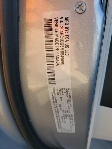 2C4RC1DG5MR549698 - 2021 CHRYSLER VOYAGER LXI SILVER photo 13