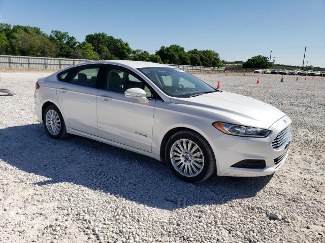 3FA6P0LU9DR152813 - 2013 FORD FUSION SE HYBRID WHITE photo 4