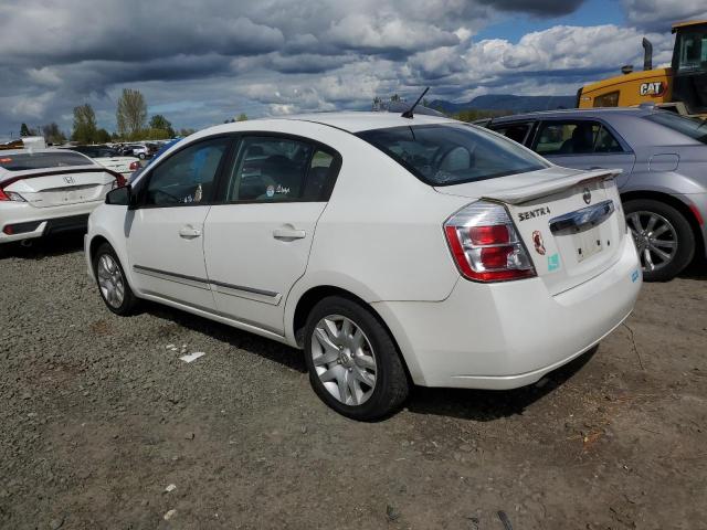 3N1AB6AP4BL730015 - 2011 NISSAN SENTRA 2.0 WHITE photo 2