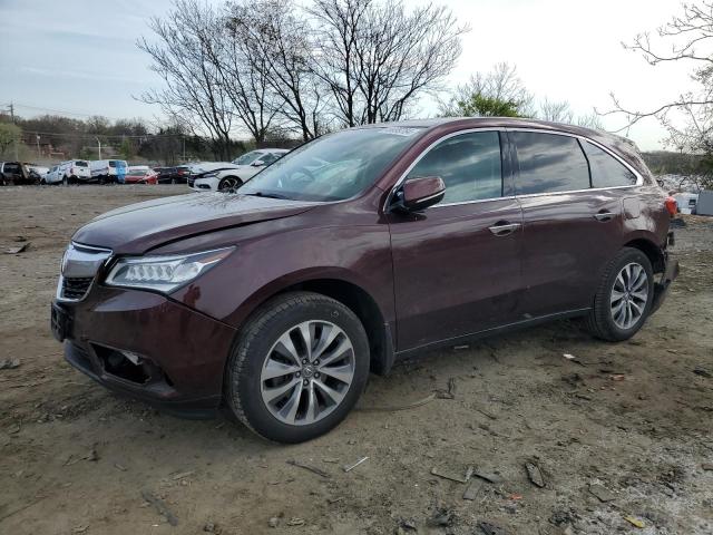 2014 ACURA MDX TECHNOLOGY, 