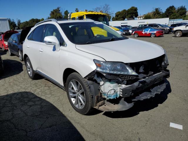 2T2BC1BA0FC008525 - 2015 LEXUS RX 450H WHITE photo 4