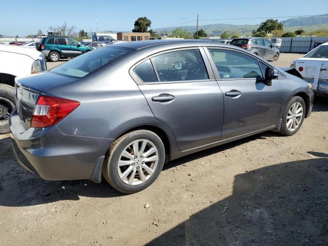 19XFB2F82CE327637 - 2012 HONDA CIVIC EX SILVER photo 3