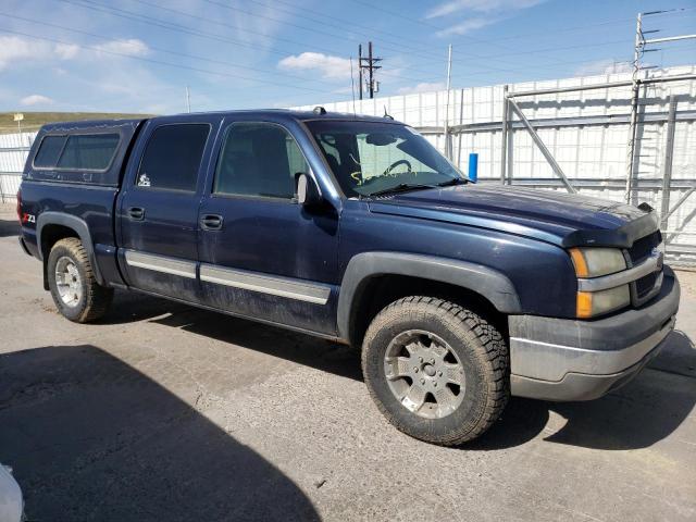 2GCEK13T851356736 - 2005 CHEVROLET SILVERADO K1500 BLUE photo 4