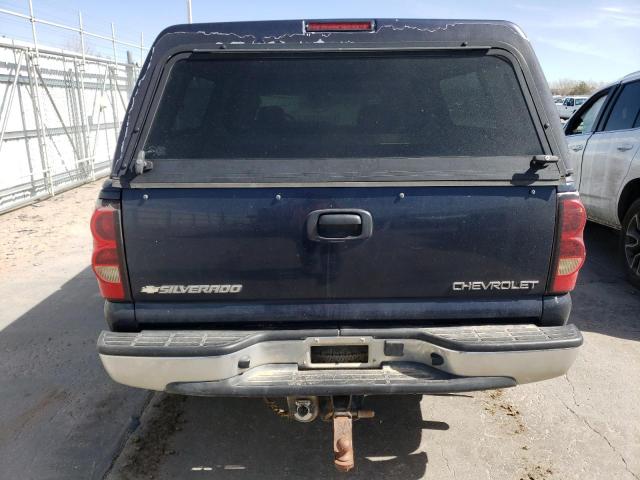 2GCEK13T851356736 - 2005 CHEVROLET SILVERADO K1500 BLUE photo 6