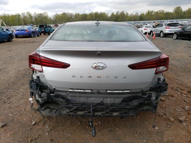 5NPD84LF2LH563138 - 2020 HYUNDAI ELANTRA SEL SILVER photo 6