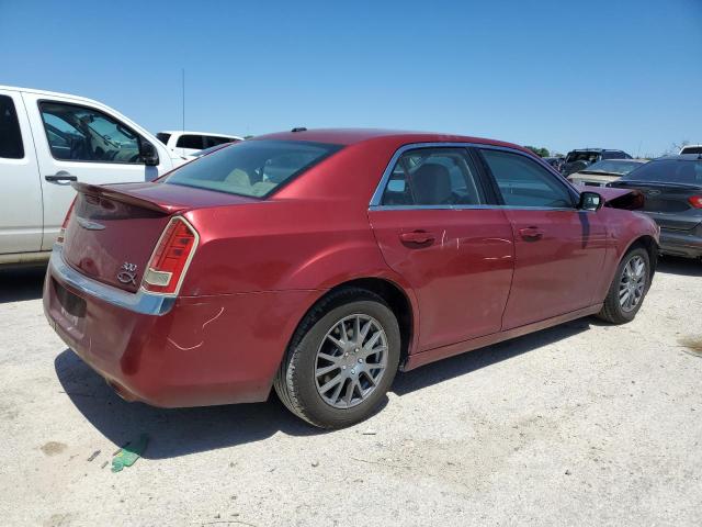 2C3CCAAG3EH119092 - 2014 CHRYSLER 300 RED photo 3