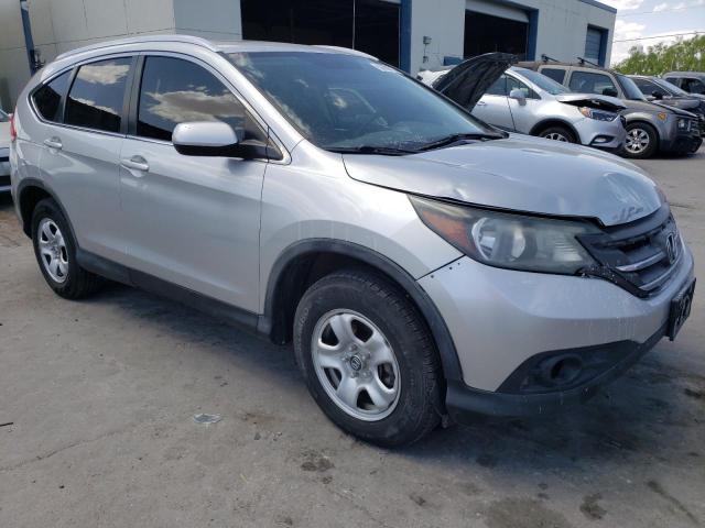 JHLRM4H73CC009544 - 2012 HONDA CR-V EXL SILVER photo 4