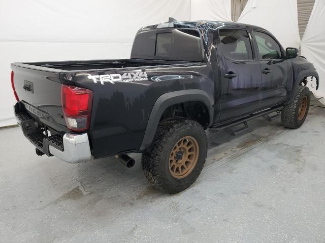 5TFCZ5ANXJX125266 - 2018 TOYOTA TACOMA DOUBLE CAB BLACK photo 3