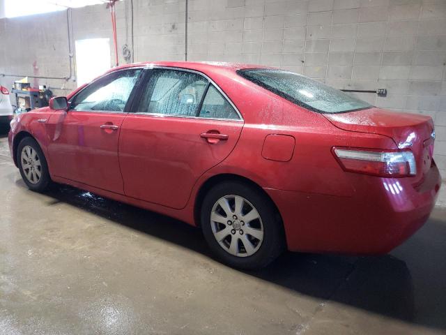 4T1BB46K99U098529 - 2009 TOYOTA CAMRY HYBRID RED photo 2