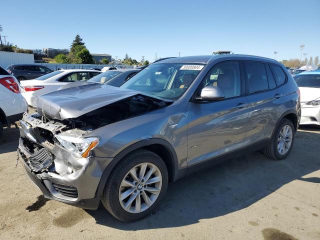 5UXWX9C58G0D95302 - 2016 BMW X3 XDRIVE28I GRAY photo 1