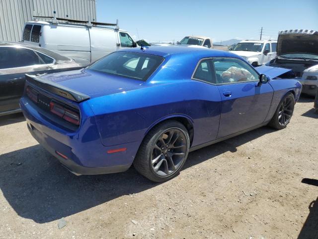 2C3CDZFJ7MH635017 - 2021 DODGE CHALLENGER R/T SCAT PACK BLUE photo 3