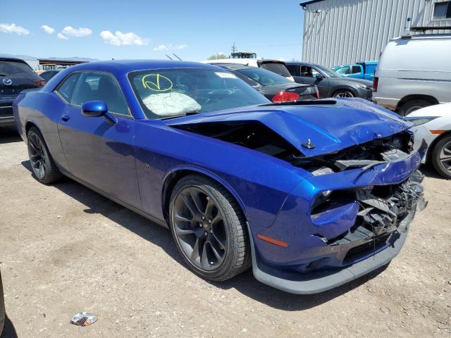 2C3CDZFJ7MH635017 - 2021 DODGE CHALLENGER R/T SCAT PACK BLUE photo 4