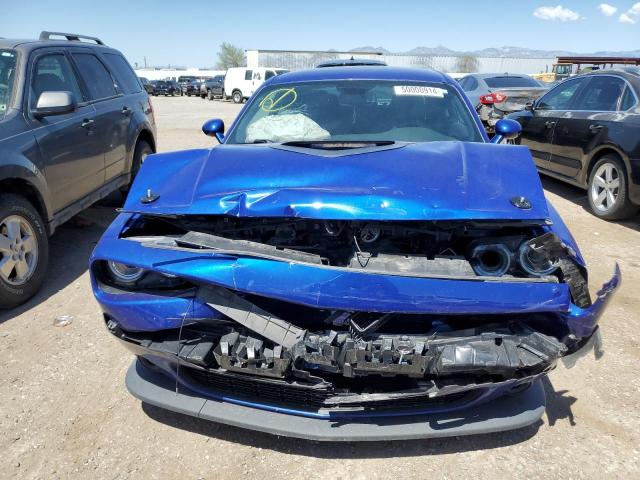 2C3CDZFJ7MH635017 - 2021 DODGE CHALLENGER R/T SCAT PACK BLUE photo 5