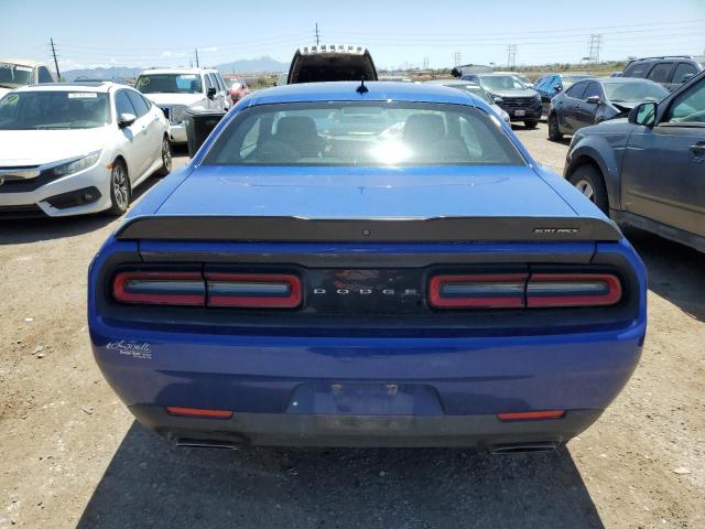 2C3CDZFJ7MH635017 - 2021 DODGE CHALLENGER R/T SCAT PACK BLUE photo 6