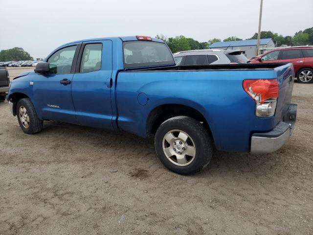 5TFRT54149X028418 - 2009 TOYOTA TUNDRA DOUBLE CAB BLUE photo 2