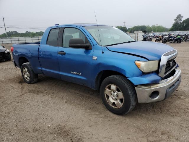 5TFRT54149X028418 - 2009 TOYOTA TUNDRA DOUBLE CAB BLUE photo 4