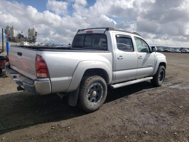 5TEJU62N86Z180129 - 2006 TOYOTA TACOMA DOUBLE CAB PRERUNNER SILVER photo 3