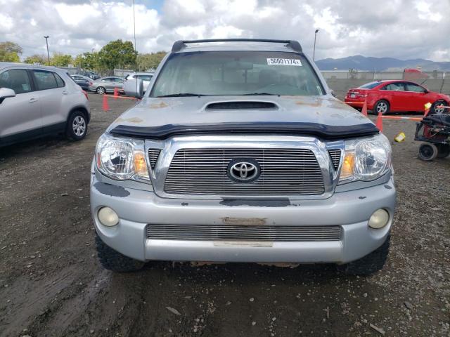 5TEJU62N86Z180129 - 2006 TOYOTA TACOMA DOUBLE CAB PRERUNNER SILVER photo 5
