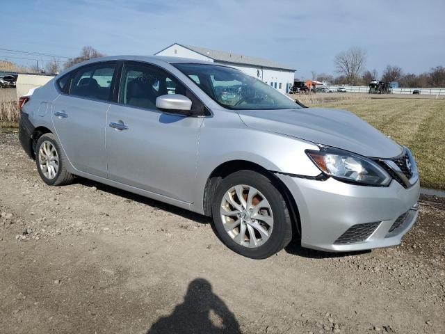 3N1AB7APXKY360147 - 2019 NISSAN SENTRA S SILVER photo 4