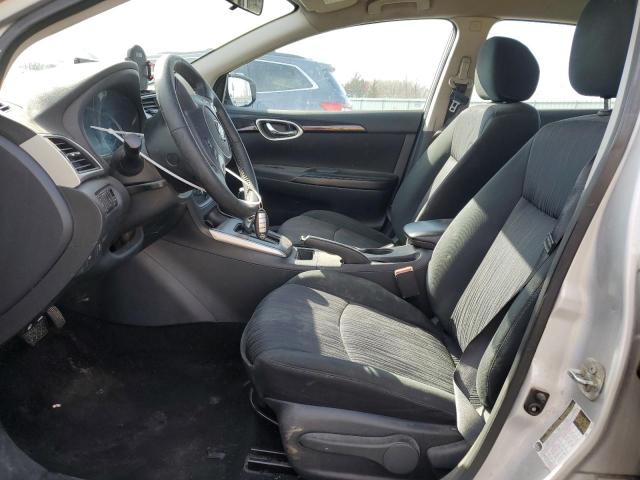 3N1AB7APXKY360147 - 2019 NISSAN SENTRA S SILVER photo 7