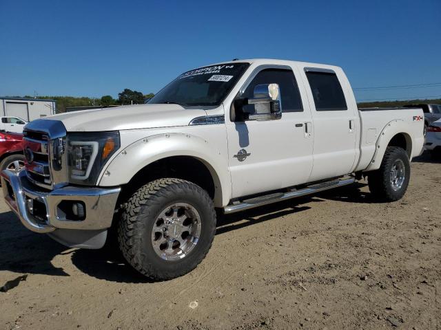 1FT7W2BT2BEA18778 - 2011 FORD F250 SUPER DUTY WHITE photo 1