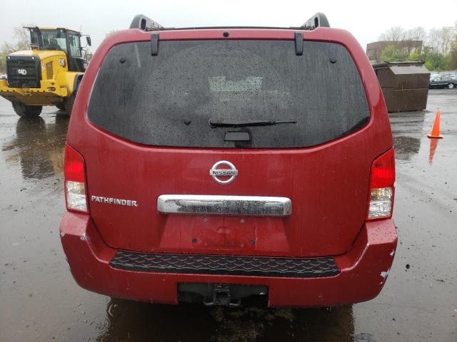 5N1AR18W86C667085 - 2006 NISSAN PATHFINDER LE RED photo 6