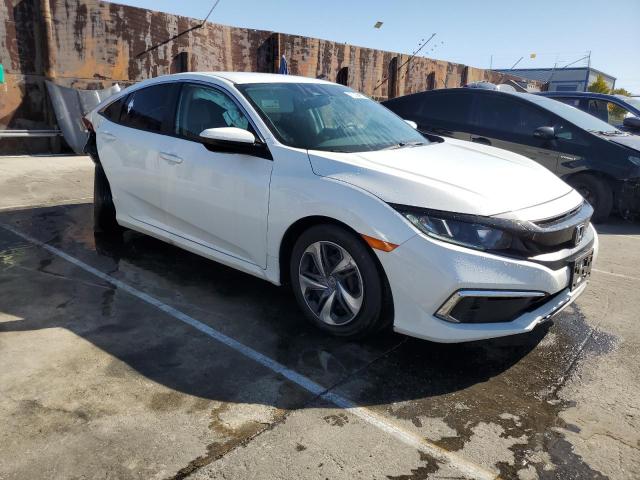 2HGFC2F65MH553173 - 2021 HONDA CIVIC LX WHITE photo 4