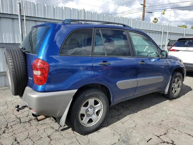 JTEHD20V150044350 - 2005 TOYOTA RAV4 BLUE photo 3