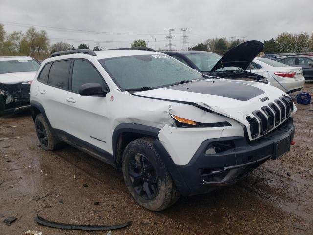 1C4PJMBS3FW569593 - 2015 JEEP CHEROKEE TRAILHAWK 白色 照片 4