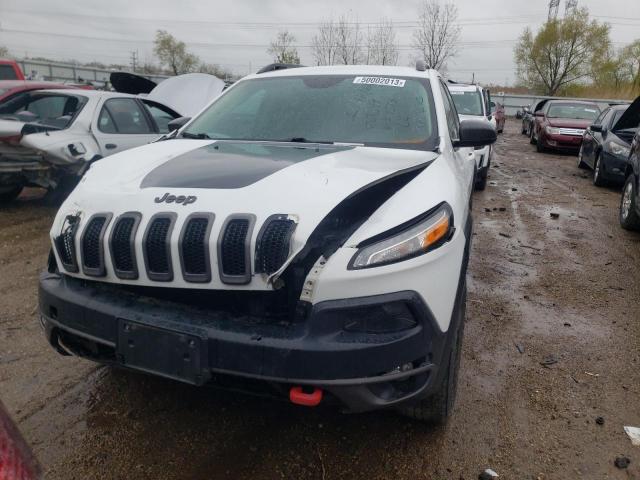 1C4PJMBS3FW569593 - 2015 JEEP CHEROKEE TRAILHAWK 白色 照片 5