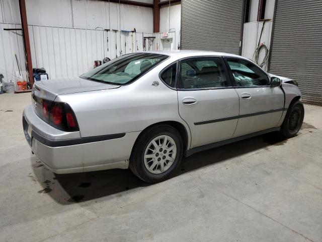 2G1WF52E359285796 - 2005 CHEVROLET IMPALA SILVER photo 3