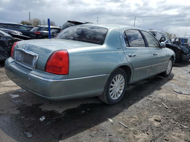 1LNHM81W44Y640501 - 2004 LINCOLN TOWN CAR EXECUTIVE GREEN photo 3