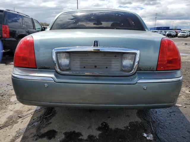 1LNHM81W44Y640501 - 2004 LINCOLN TOWN CAR EXECUTIVE GREEN photo 6