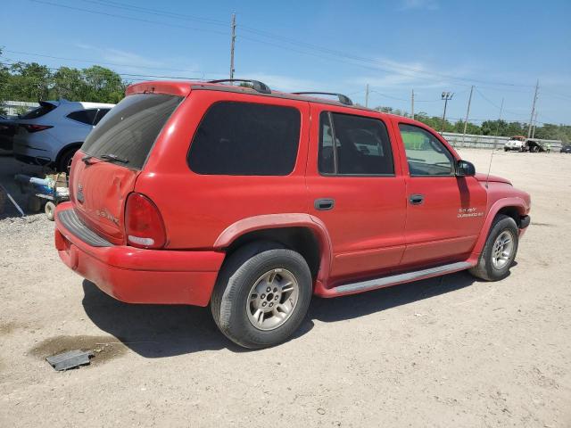 1B4HR28Z7YF248520 - 2000 DODGE DURANGO RED photo 3