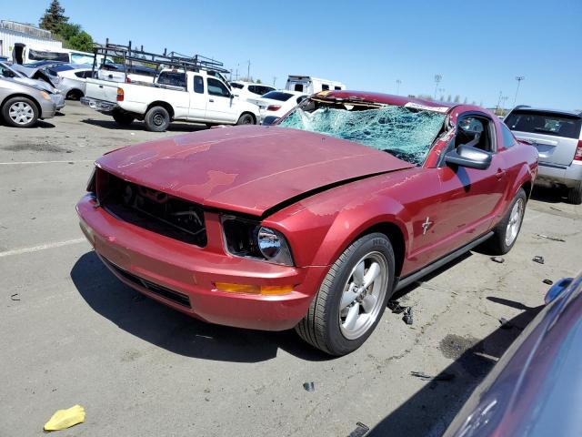 1ZVFT80N175214937 - 2007 FORD MUSTANG RED photo 1