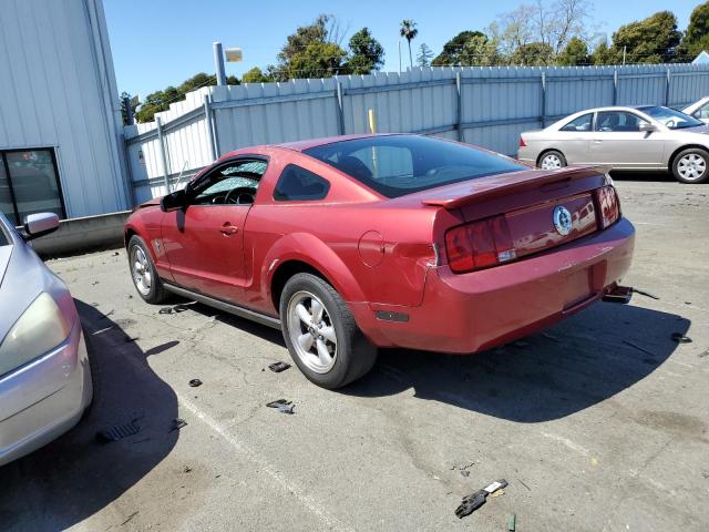 1ZVFT80N175214937 - 2007 FORD MUSTANG RED photo 2