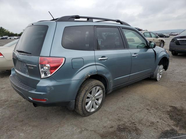 JF2SHAFC3BH715269 - 2011 SUBARU FORESTER LIMITED TEAL photo 3