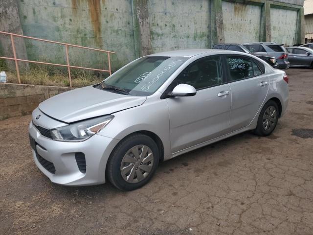 3KPA24AD0LE296219 - 2020 KIA RIO LX SILVER photo 1