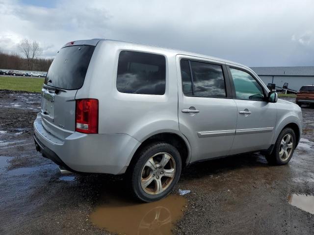 5FNYF4H59EB044239 - 2014 HONDA PILOT EXL SILVER photo 3