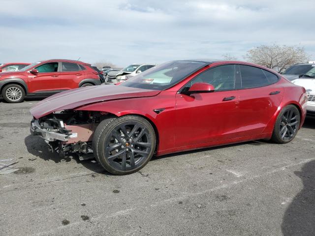 5YJSA1E57RF537950 - 2024 TESLA MODEL S RED photo 1