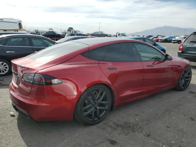 5YJSA1E57RF537950 - 2024 TESLA MODEL S RED photo 3