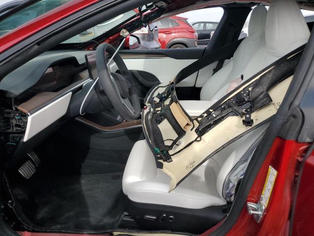 5YJSA1E57RF537950 - 2024 TESLA MODEL S RED photo 7