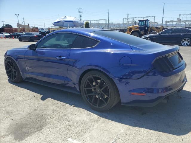 1FA6P8TH6G5303650 - 2016 FORD MUSTANG BLUE photo 2