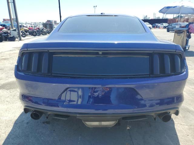 1FA6P8TH6G5303650 - 2016 FORD MUSTANG BLUE photo 6