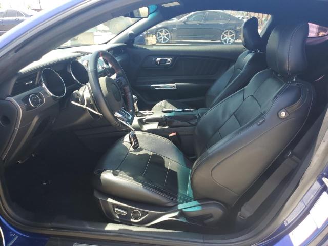 1FA6P8TH6G5303650 - 2016 FORD MUSTANG BLUE photo 7