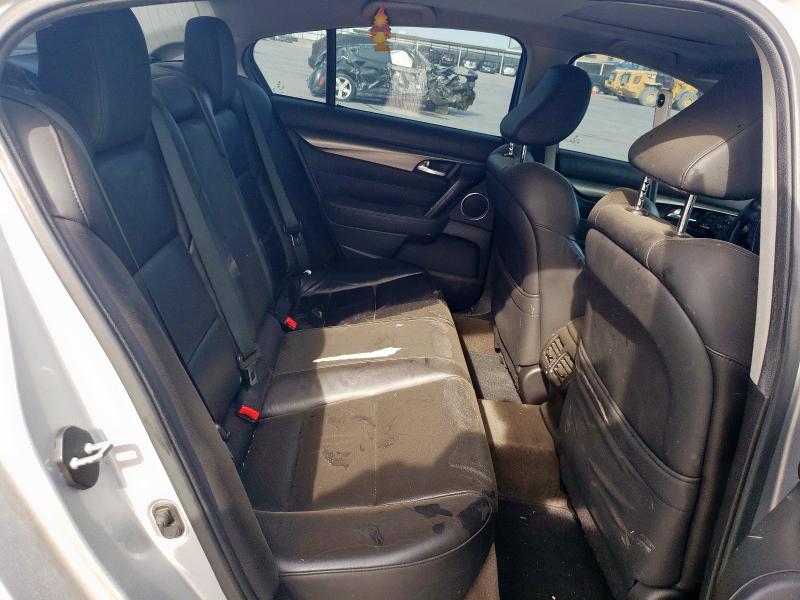 19UUA8F59DA005327 - 2013 ACURA TL TECH SILVER photo 10