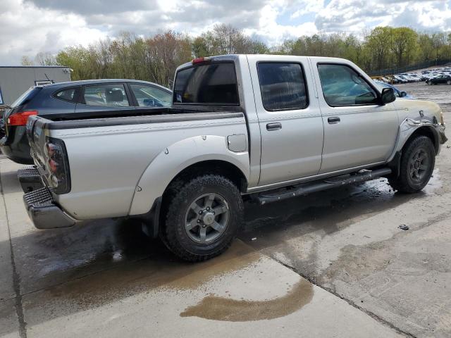 1N6ED27T64C465678 - 2004 NISSAN FRONTIER CREW CAB XE V6 SILVER photo 3