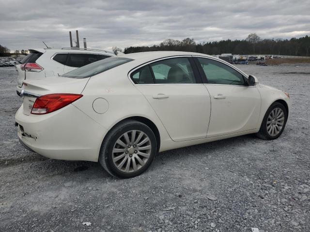 2G4GR5EK4C9167057 - 2012 BUICK REGAL CREAM photo 3
