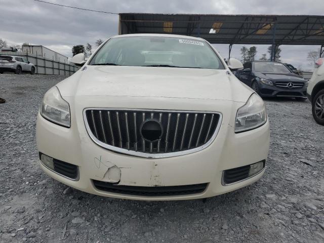 2G4GR5EK4C9167057 - 2012 BUICK REGAL CREAM photo 5