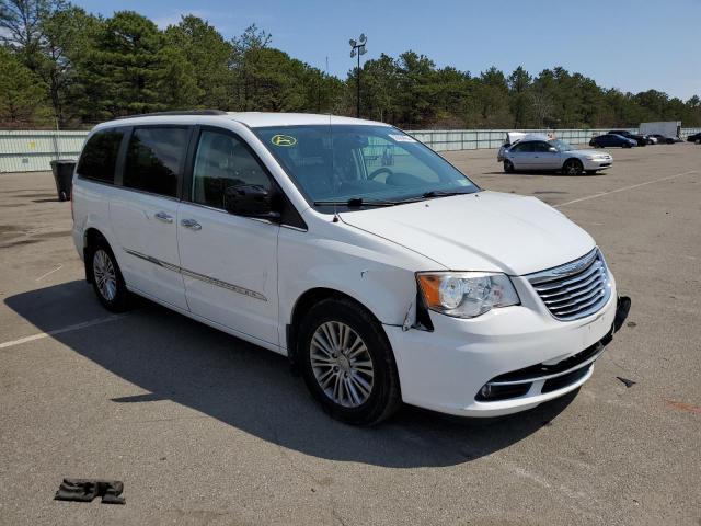 2C4RC1CG2ER365225 - 2014 CHRYSLER TOWN & COU TOURING L WHITE photo 4